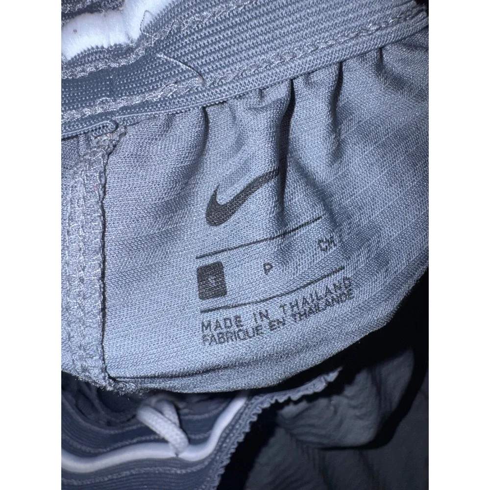 Nike Gray Mesh Basketball Shorts Mens Small Athletic Gym Training Swoosh Logo